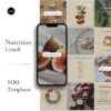 Ultimate Nutrition Coach Social Media Pack – Boost Your Online Presence - Transform your nutrition coaching business with our Ultimate Nutrition Coach Social Media Pack! This comprehensive bundle features 85 stunning templates in two optimal sizes: Posts (1080 x 1080) and Stories (1080 x 1920), specifically designed to elevate your Instagram game.