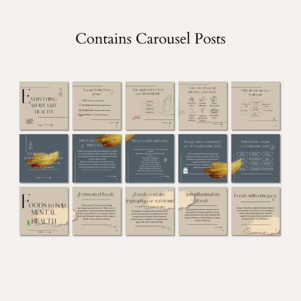 Ultimate Nutrition Coach Social Media Pack – Boost Your Online Presence - Transform your nutrition coaching business with our Ultimate Nutrition Coach Social Media Pack! This comprehensive bundle features 85 stunning templates in two optimal sizes: Posts (1080 x 1080) and Stories (1080 x 1920), specifically designed to elevate your Instagram game.